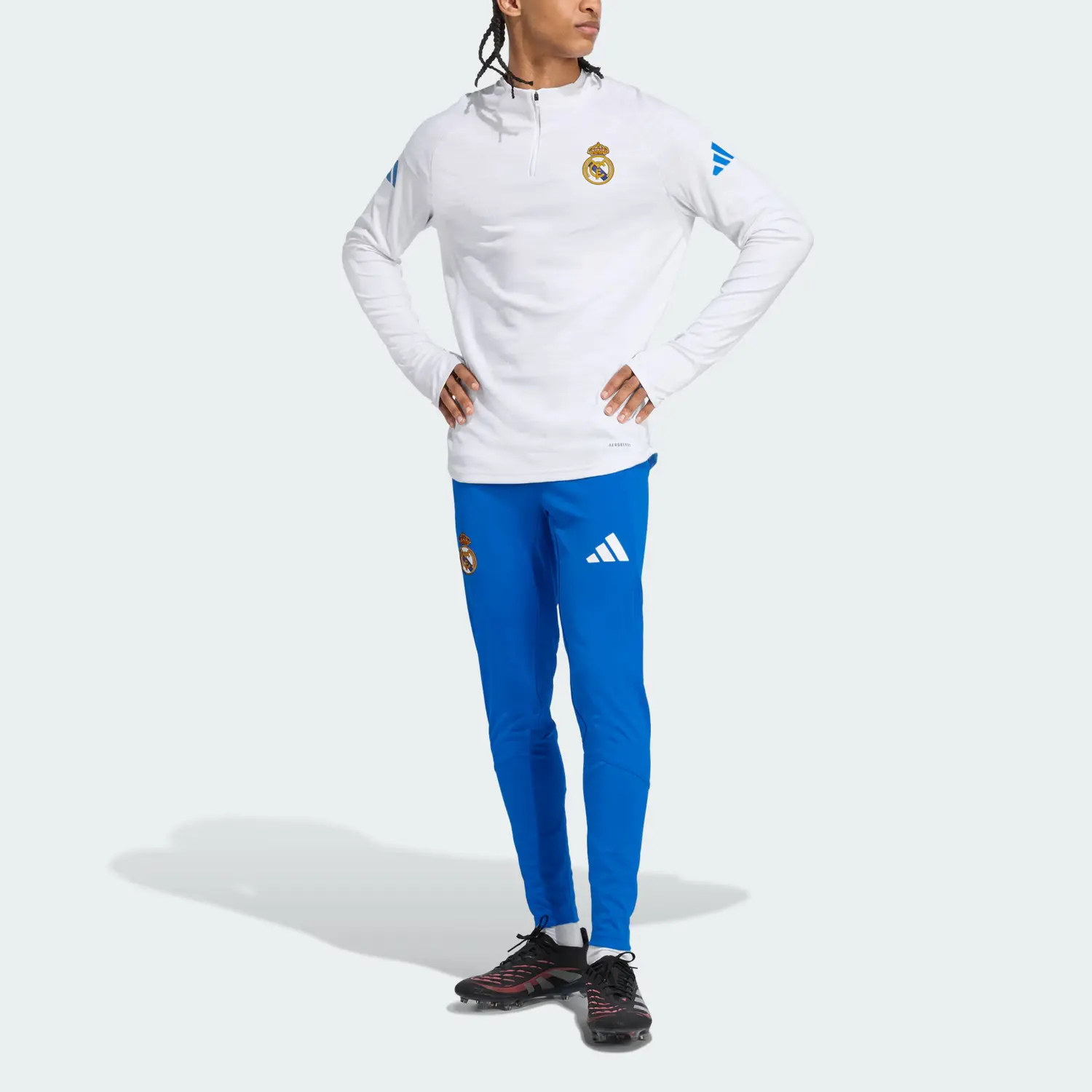 Футболка Real Madrid SS25 TIRO 25 PRO мужская Adidas, белый — фото 2
