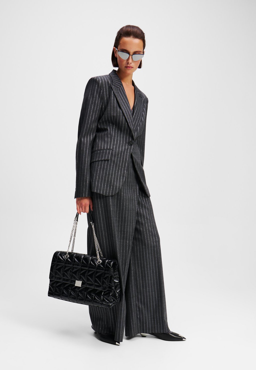 

Сумка KUILT SHINY KARL LAGERFELD, черный