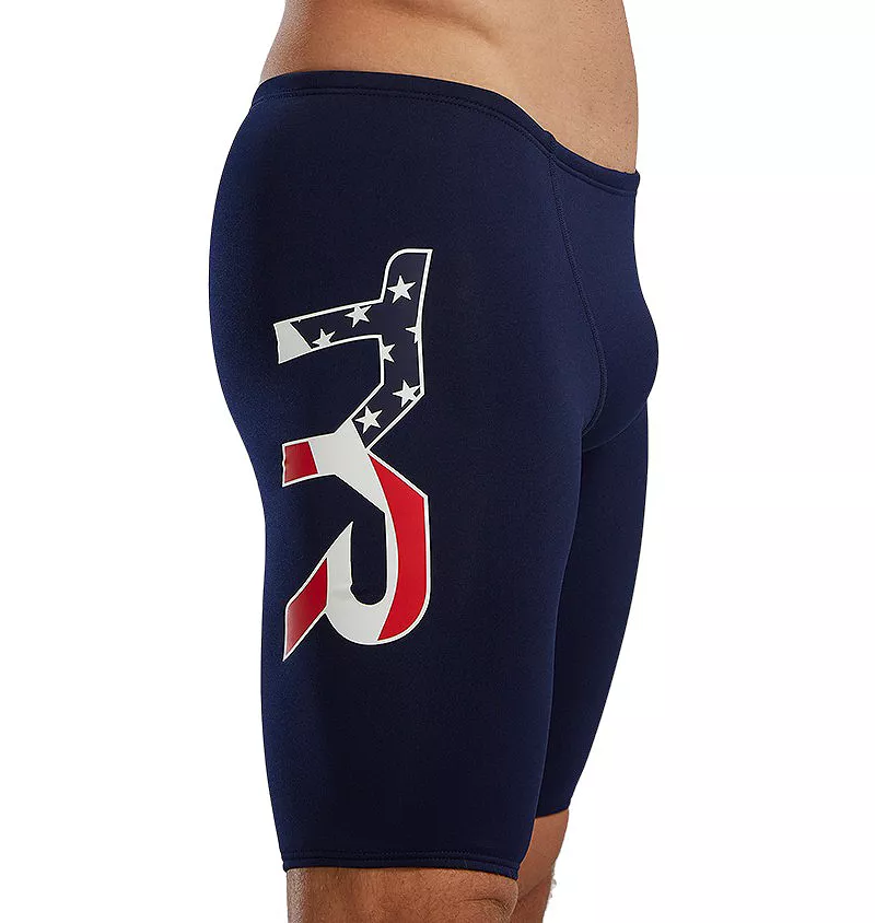 

Мужской купальник TYR USA Durafast Elite Jammer, цвет USA