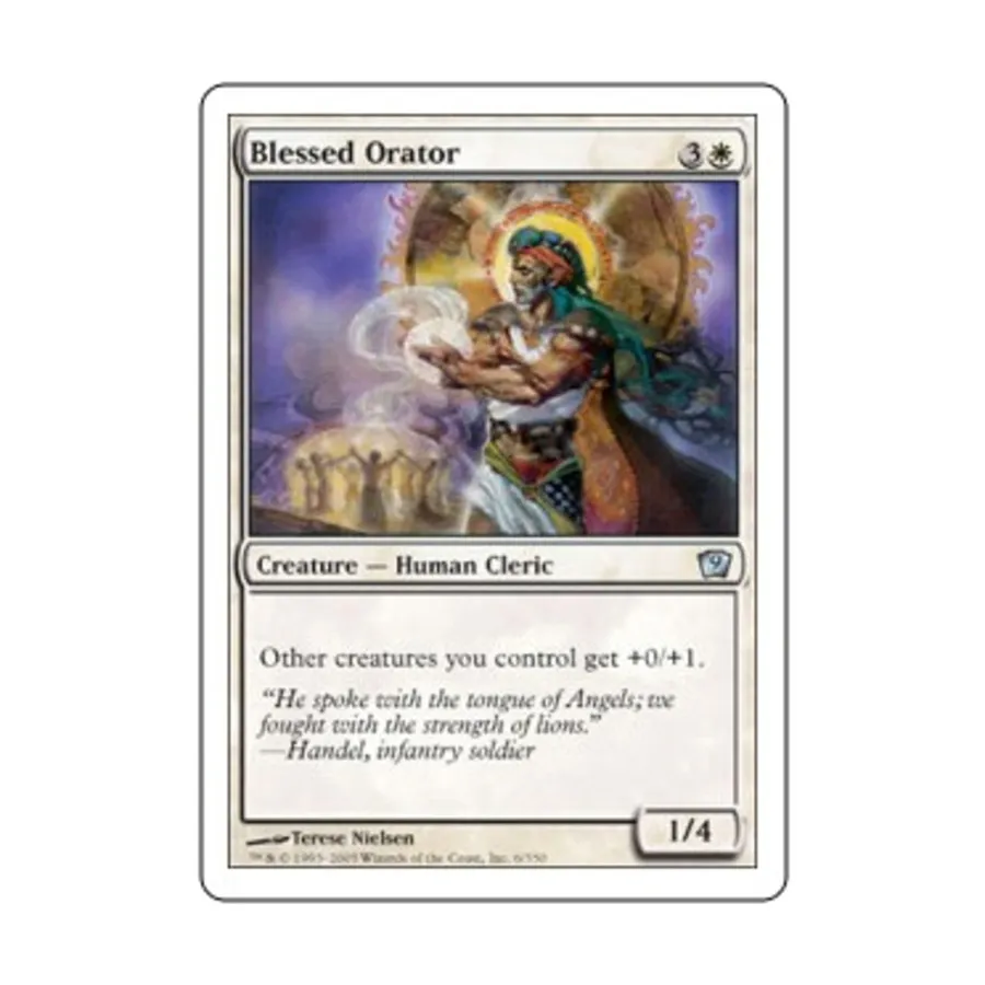 

CCG Благословенный оратор (U), MTG - 9th Edition