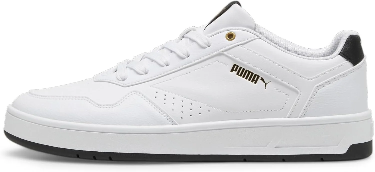 Мужские спортивные кроссовки Puma Court Classic 353780, белый/черный — фото 3