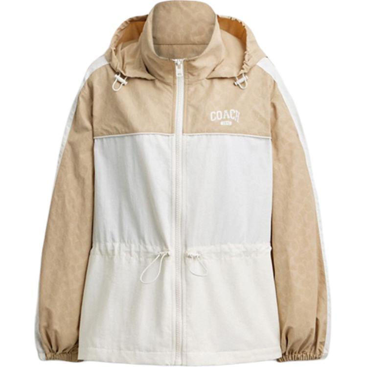 

COACH Женская куртка, Chalk Multicolor