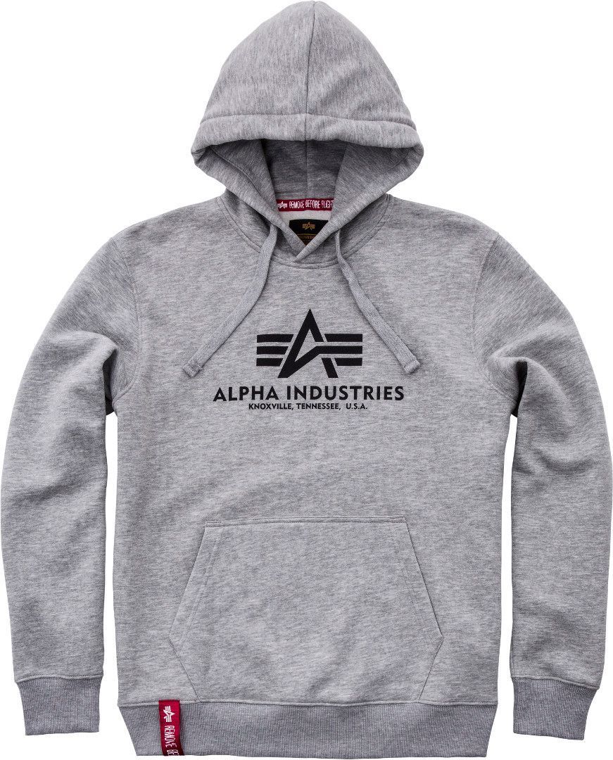 

Худи Alpha Industries Basic Hoodie, серый