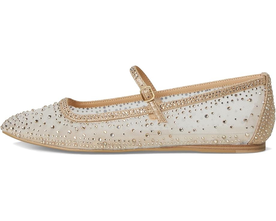 Туфли на плоской подошве Dolce Vita Reyes Crystal, цвет Gold Mesh — фото 4