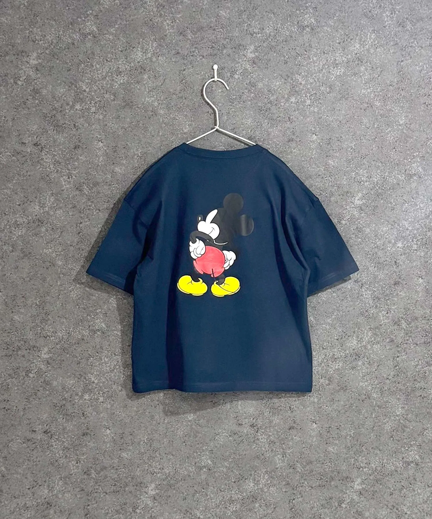 Детская футболка Mickey Mouse оверсайз Disney синяя