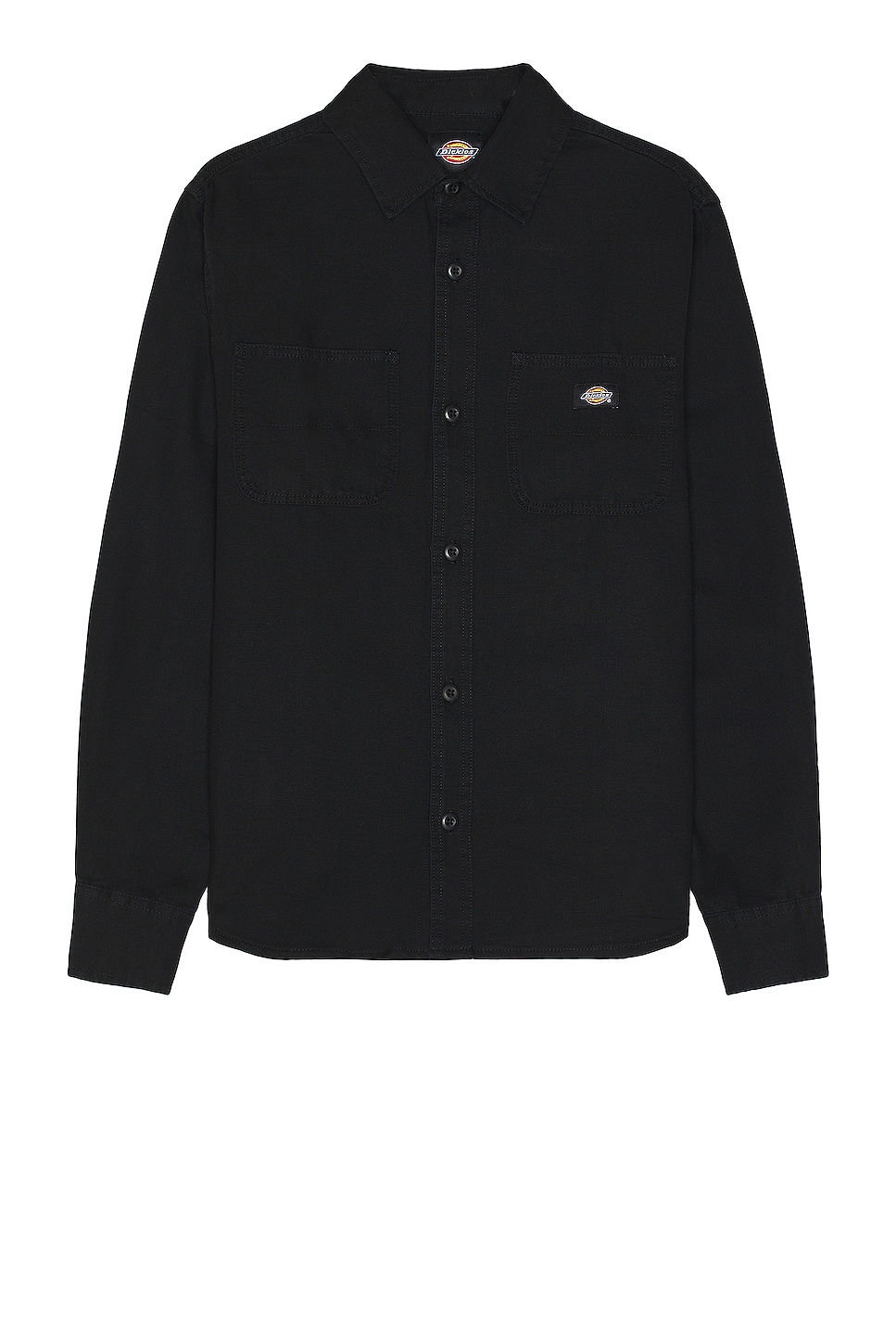 

Рубашка Dickies Duck Canvas Long Sleeve, цвет Stonewashed Black