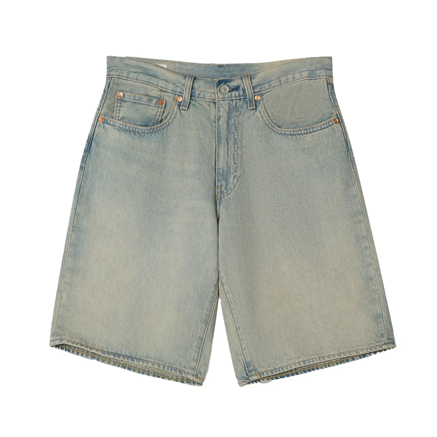 Джинсовые шорты Levis 478 Logo Patch Baggy синие