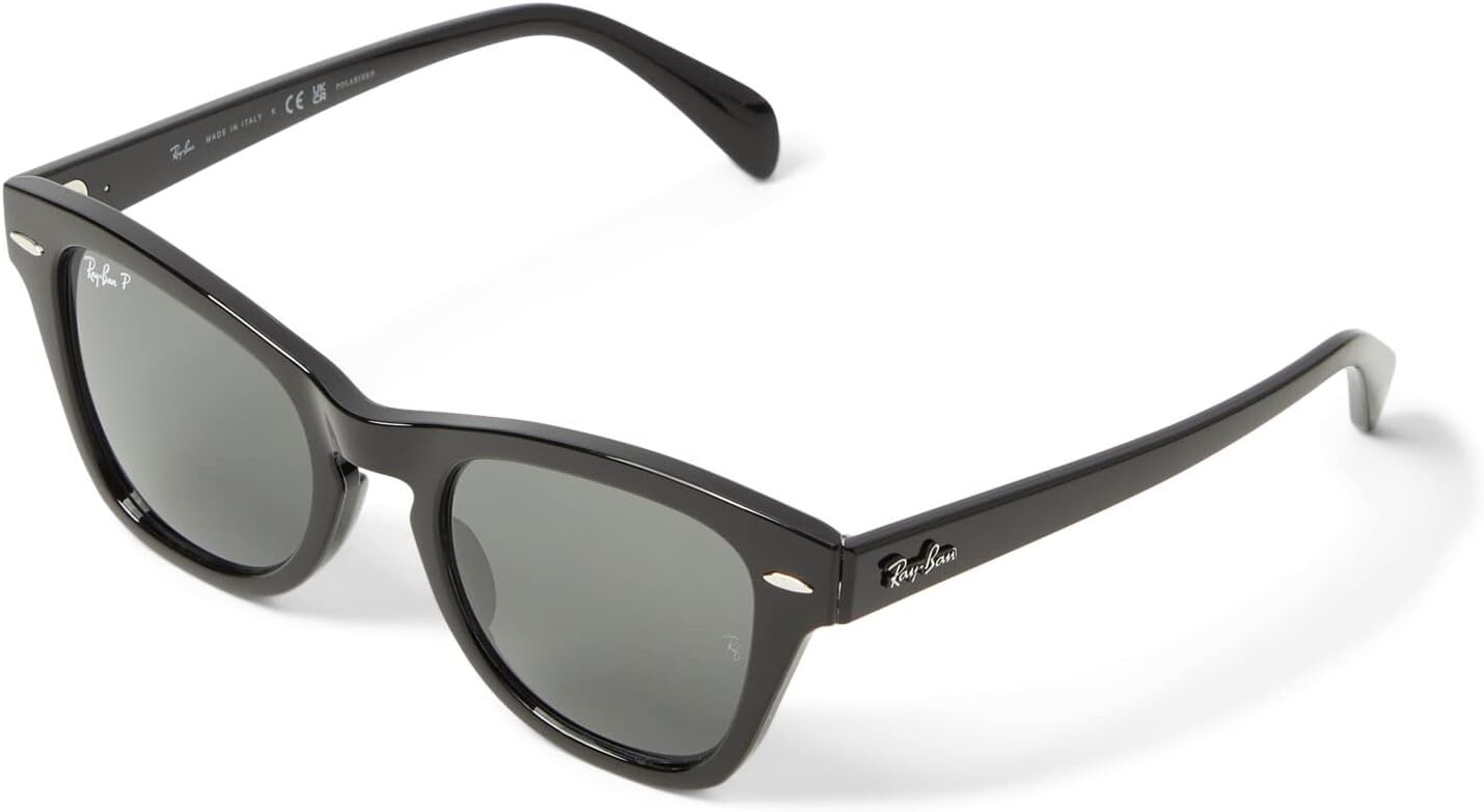 

Солнцезащитные очки 50 mm 0RB0707S Ray-Ban, цвет Black/Polarized Black