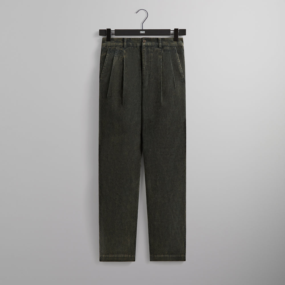 

Брюки Kith Washed Corduroy Montrose Pant, цвет Machine