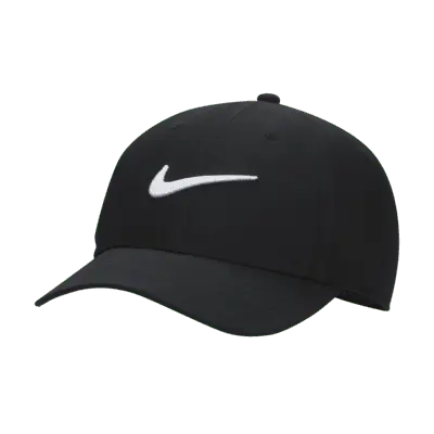 

Бейсболка Nike Dri-FIT Club Structured Swoosh Cap, черный/белый