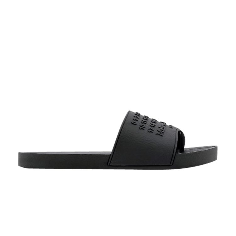 

Кроссовки Maison Margiela Tabi Pool Slide 'Black Raven', черный