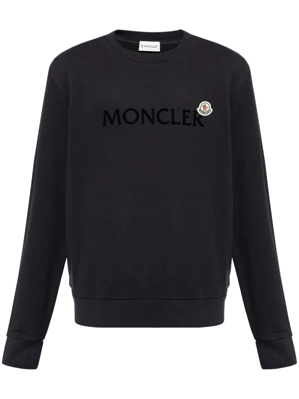 

Толстовка с логотипом MONCLER, синий