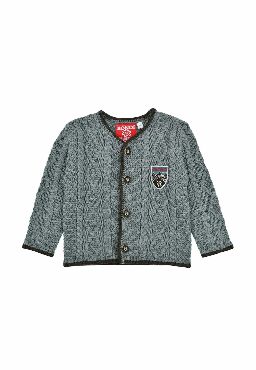 

Кардиган TRACHTEN Alpenglück, цвет Mottled Green