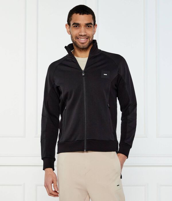 

Свитер с каймой Regular fit Boss Green, черный