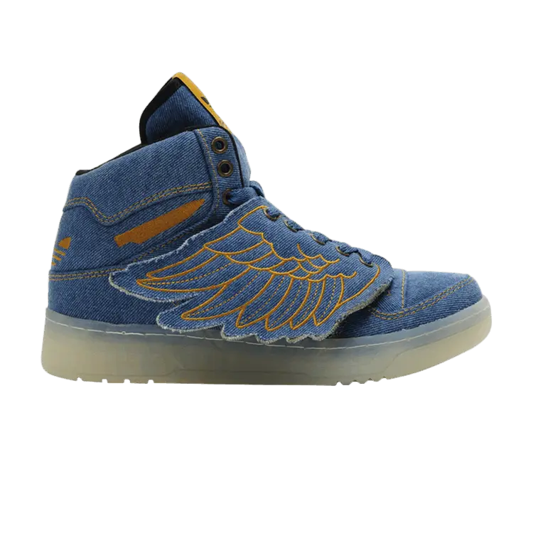 

Кроссовки adidas JS Wings Denim, синий