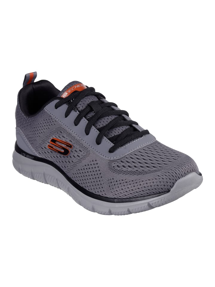 

Кроссовки на шнуровке Skechers, серый
