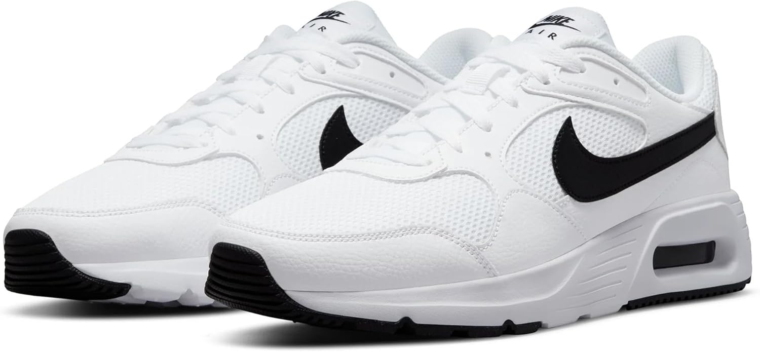 Мужские кроссовки Nike Air Max SC, белый/черный — фото 3
