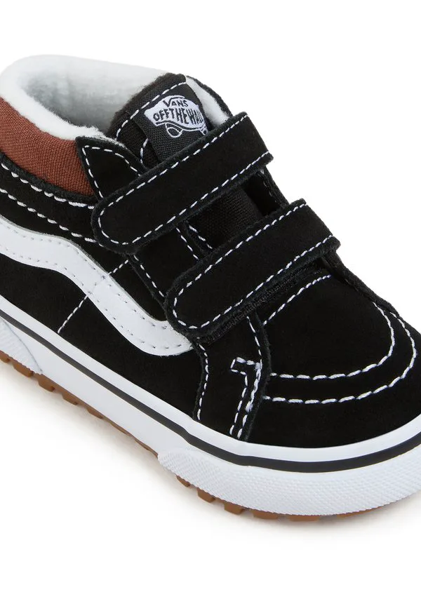 Кроссовки-Кеды mid reissouring hightop Vans, Black Tortoiseshell — фото 4