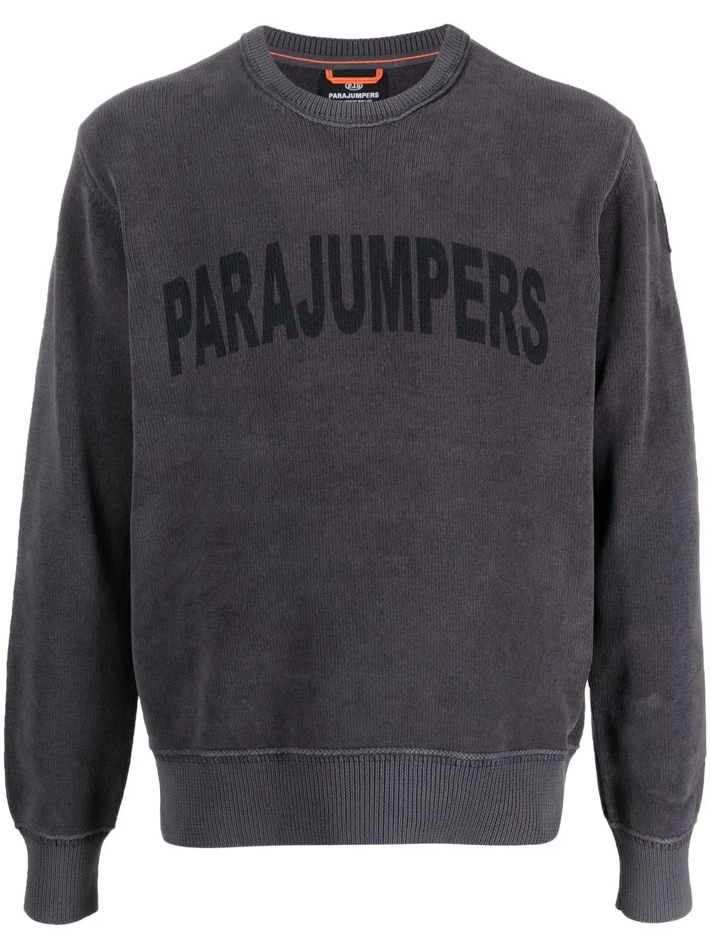 

Толстовка с логотипом Parajumpers, серый