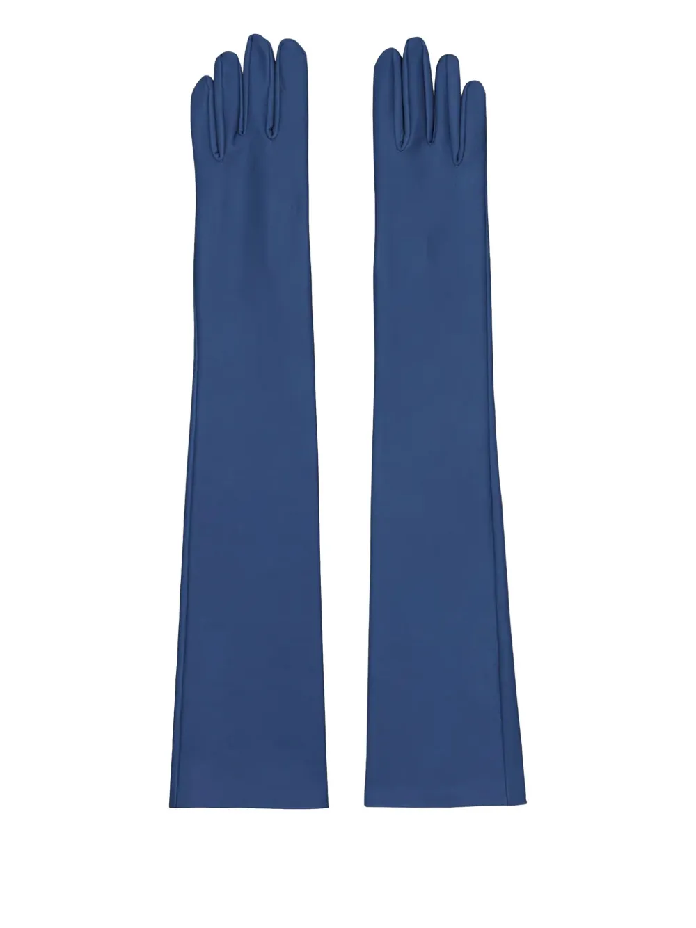 

Кожаные перчатки Veneto The Frankie Shop, синий