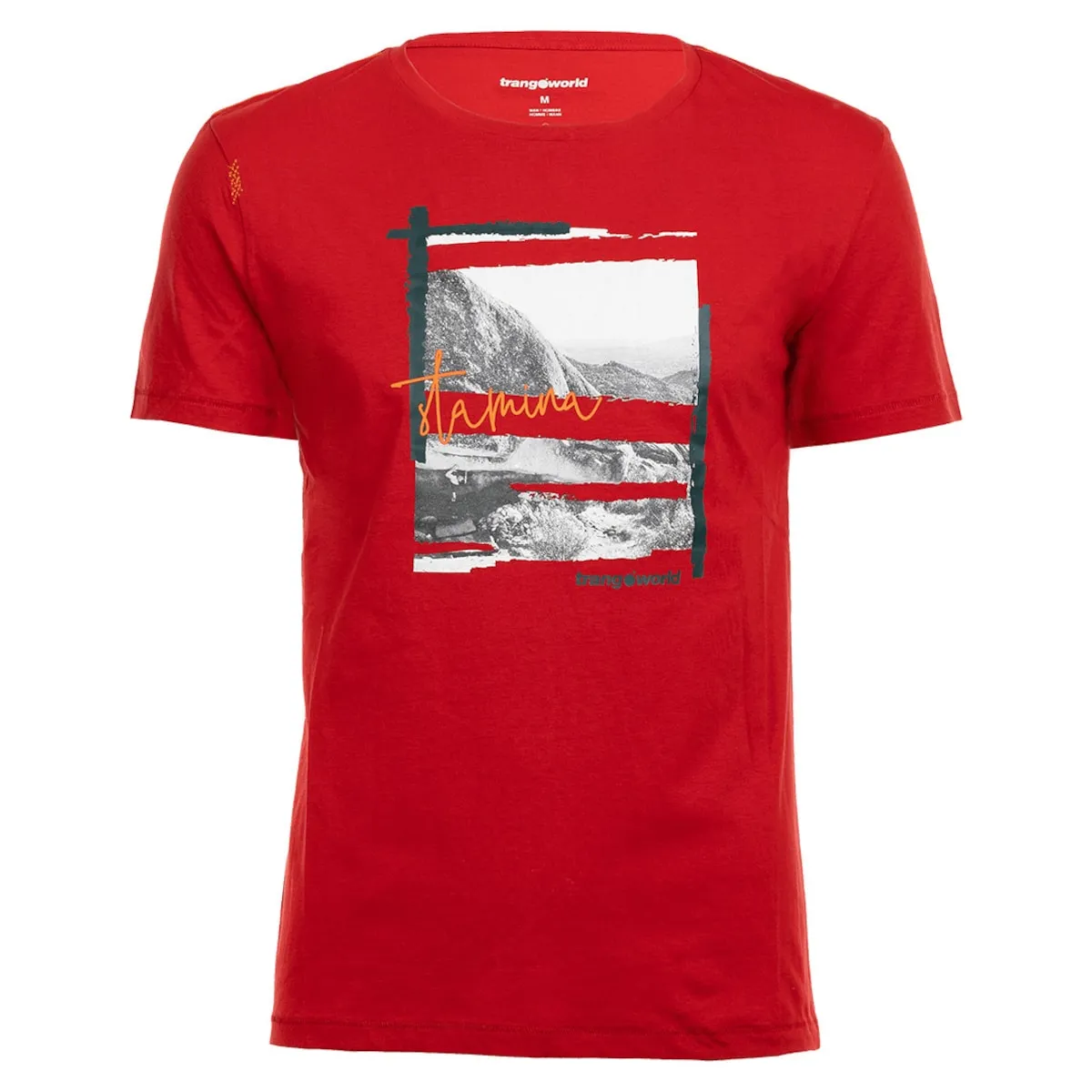 

Мужская футболка Trangoworld Stamina, красный