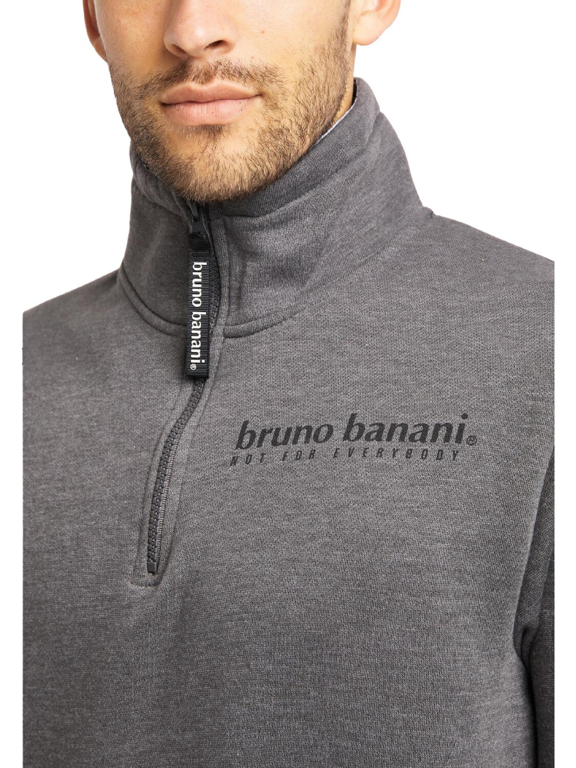 

Толстовка Bruno Banani Sweater PALMER, цвет Anthrazit/Melange