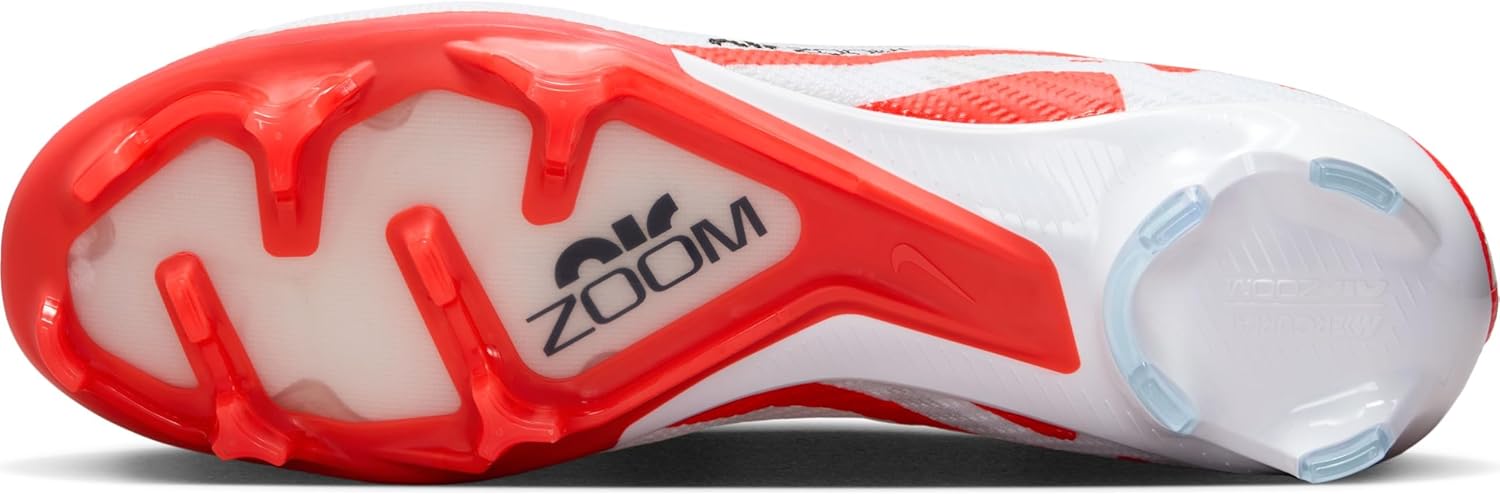 Мужские футбольные низкие кроссовки Nike, Bright Crimson White Black — фото 2