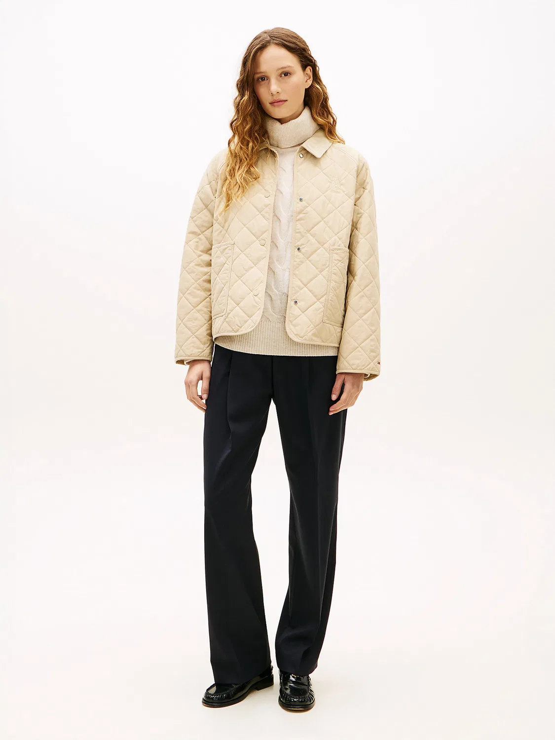Куртка межсезонья Tommy Hilfiger, Light Brown — фото 3