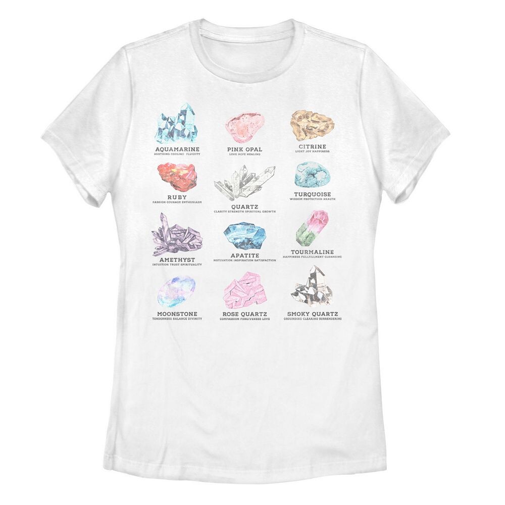 

Футболка с рисунком Crystal Chart для юниоров, белый