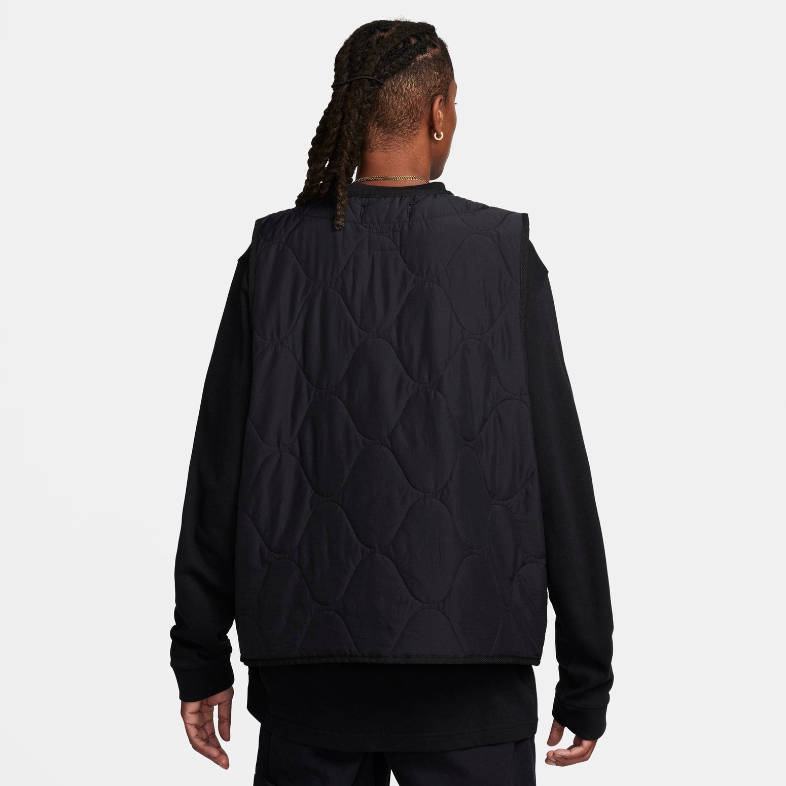 Жилет Nike Life Woven Insulated Military Gilet 'Black' — фото 2