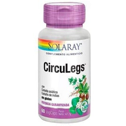 

Solaray Circulegs 60 Capsules By Solaray