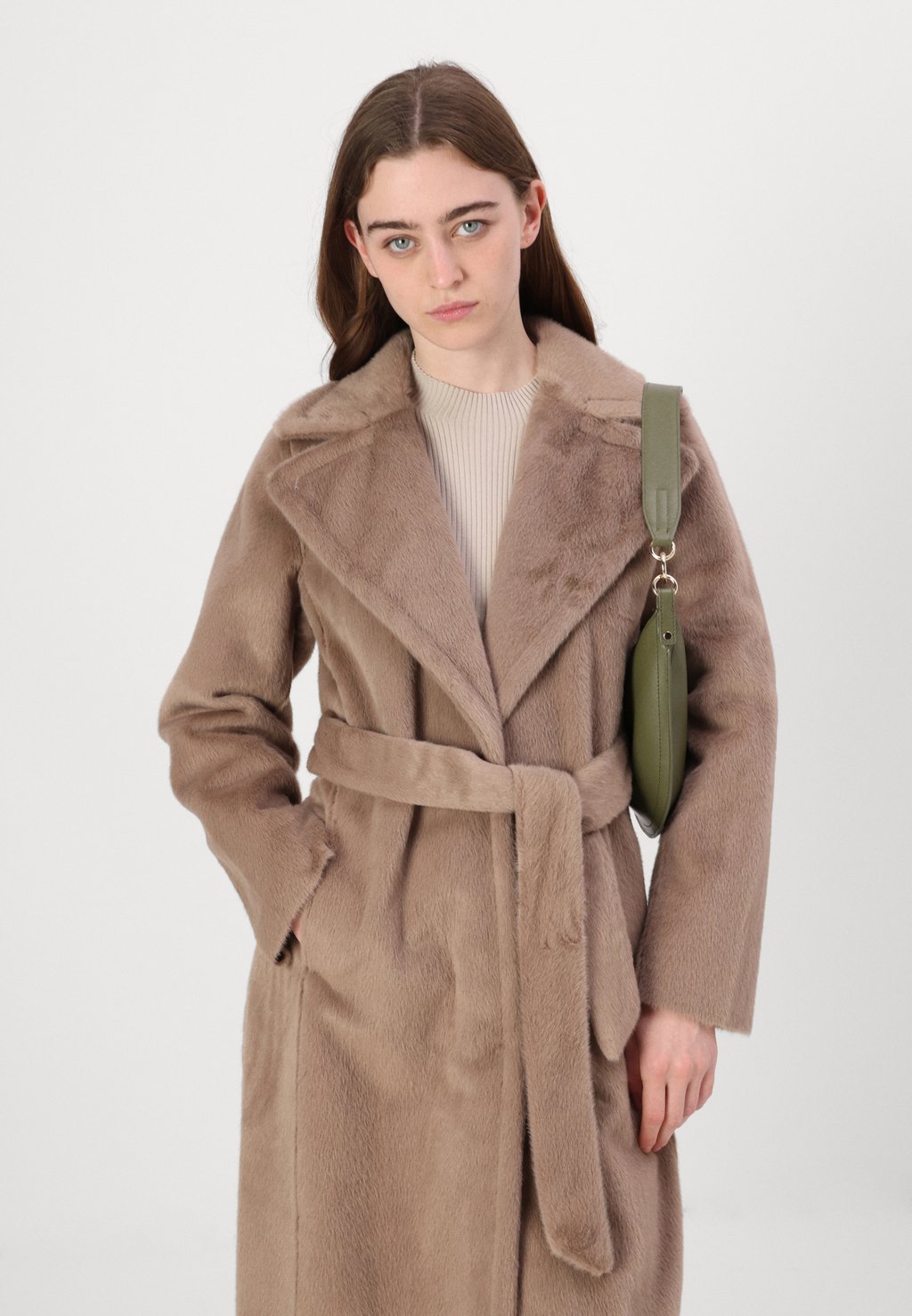

Классическое пальто ADA LONG Guess, серо-коричневый
