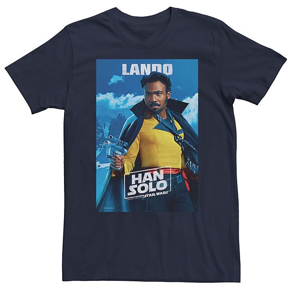 

Футболка Big & Tall Star Wars Han Solo Movie Spanish Lando Licensed Character