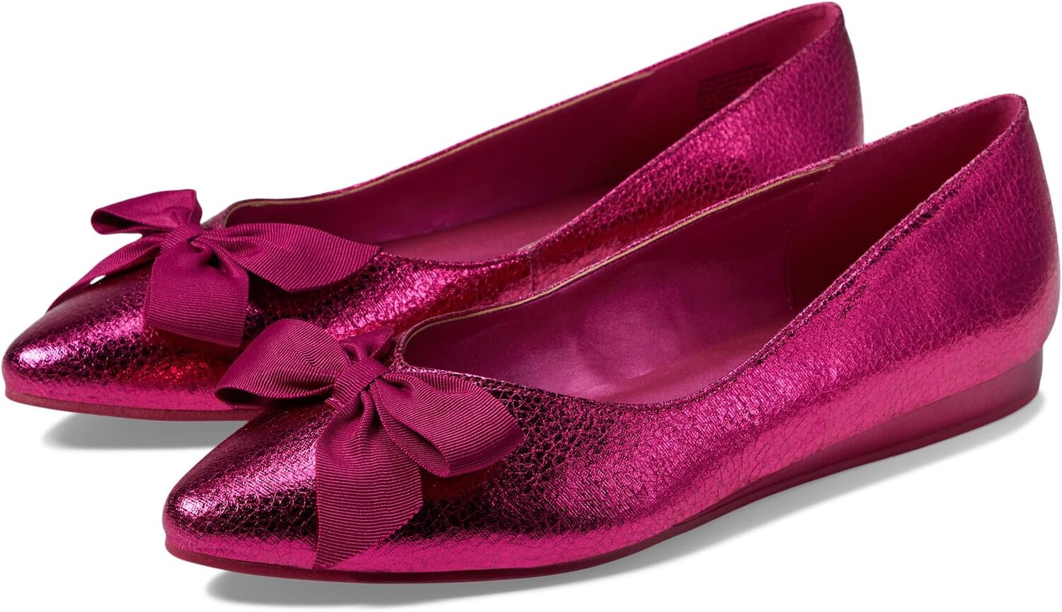 

Туфли на плоской подошве Kenneth Cole Reaction Lily Bow, цвет Hot Pink Metallic