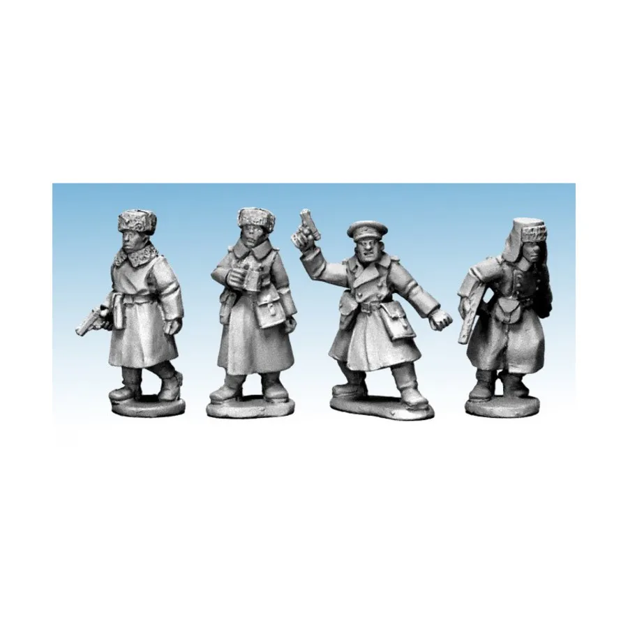 

Советское командование (зимнее снаряжение), WWII Miniatures - Soviet Forces (28mm) (Artizan Designs)