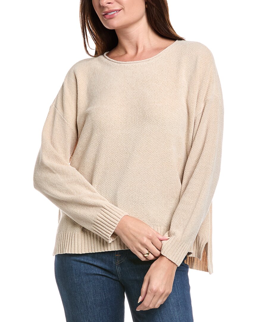 

Свитер EILEEN FISHER с воротником-стойкой из шенилла, коричневый