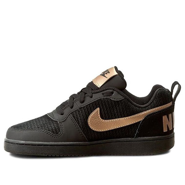 

Кроссовки Court Borough Low золотистые Nike, черный