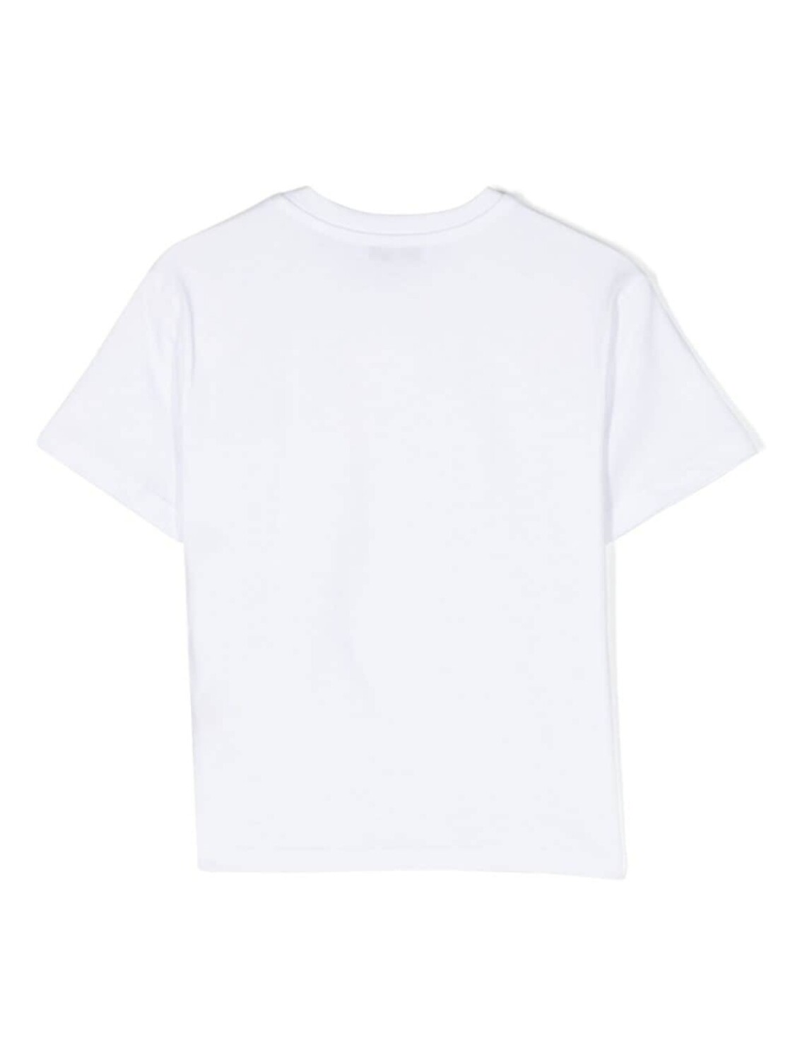 MSGM Kids футболка с накладным карманом, белый — фото 2