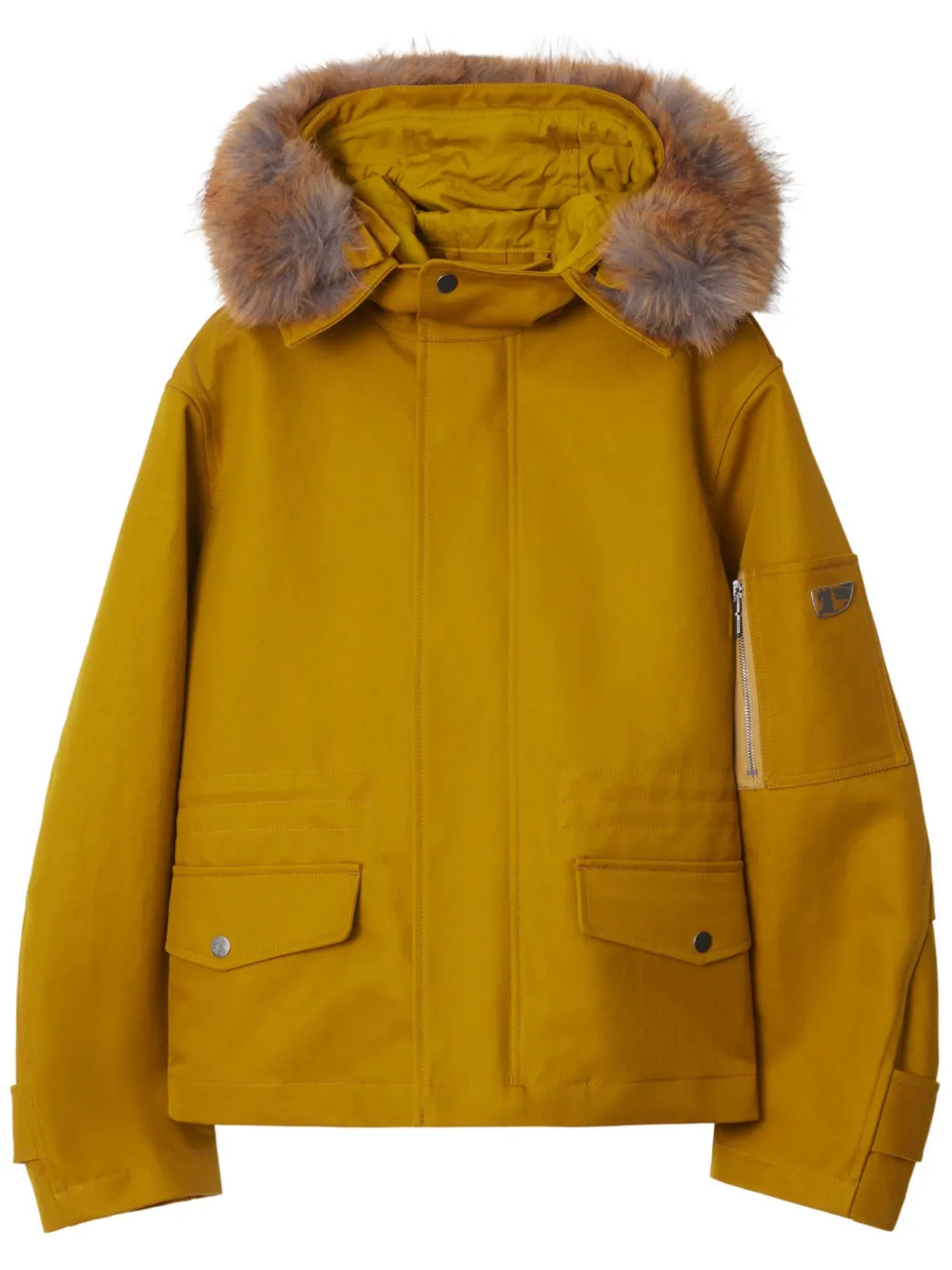 

Куртка с капюшоном BURBERRY, желтый