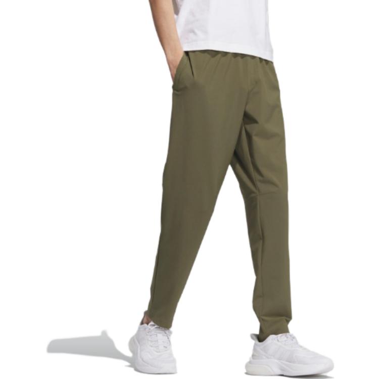 Брюки Adidas WVN 'Oliver Green' — фото 4