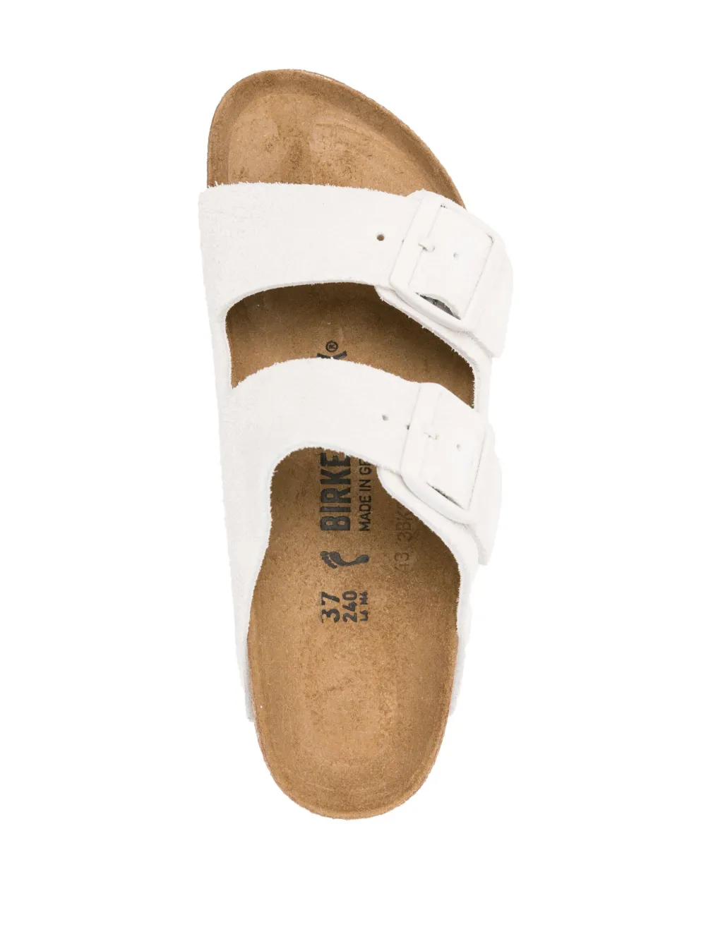 Шлепанцы Arizona BIRKENSTOCK, белый — фото 4