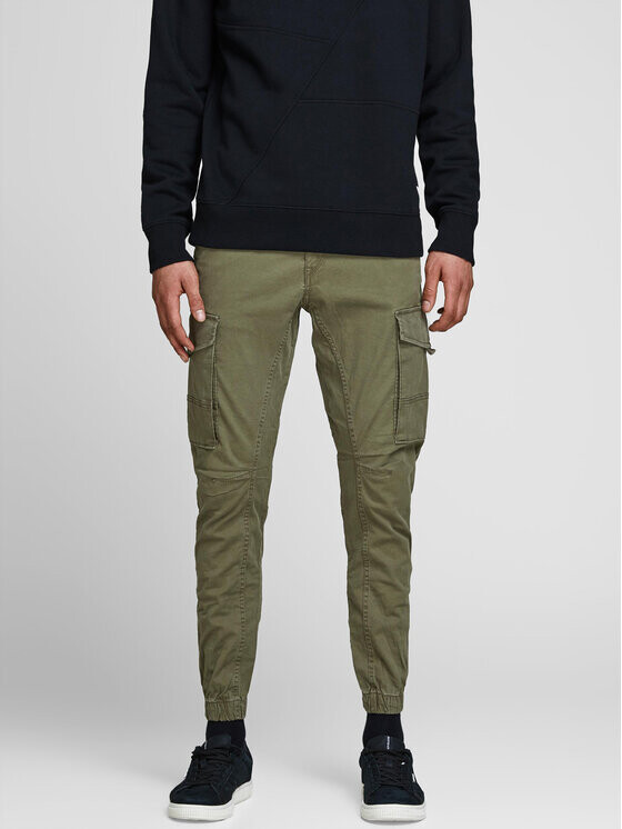 

Зауженные брюки Jack&Jones, зеленый