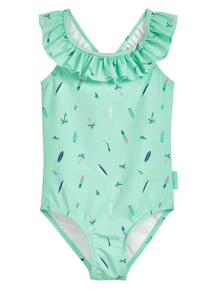 Купальник с воланами, Mint, Playshoes