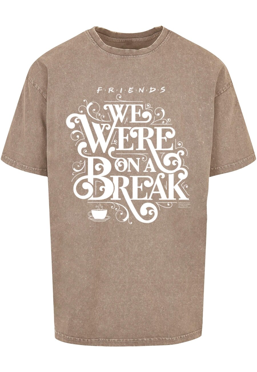 

Классическая футболка ABSOLUTE CULT Shirt Friends - On A Break, бежевый
