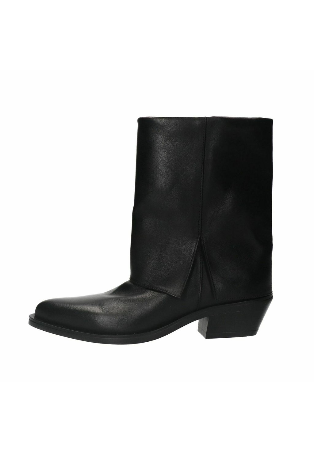 Ковбойские/байкерские ботинки по щиколотку MIT UMSCHLAG Manfield, черный