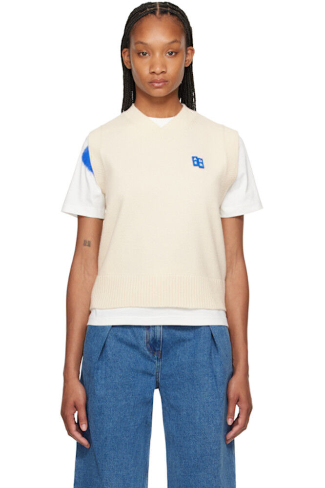 

Жилет Off-White с заметными нашивками ADER error