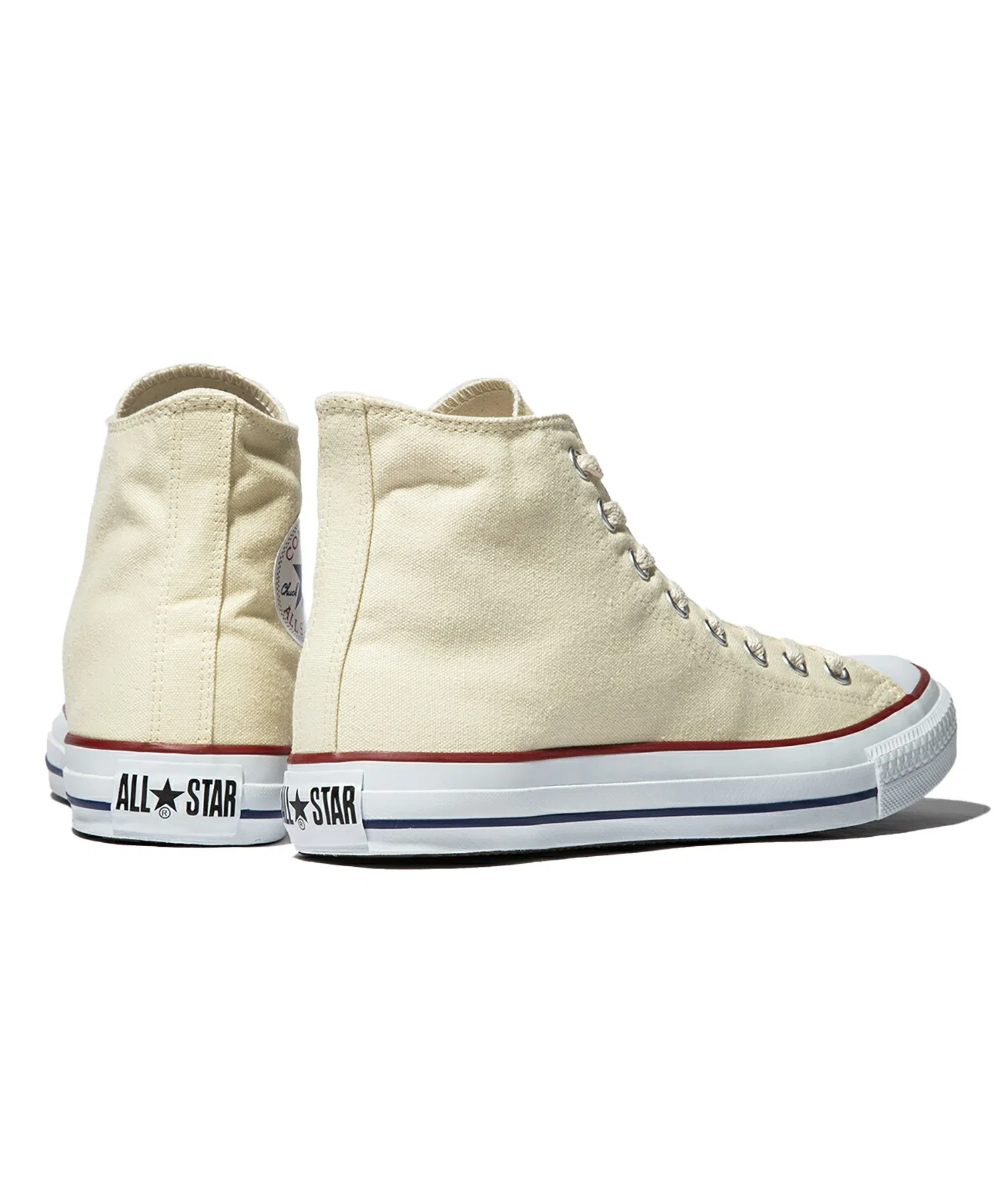 Унисекс кеды CONVERSE CANVAS ALL STAR HI кипельно-белые — фото 2