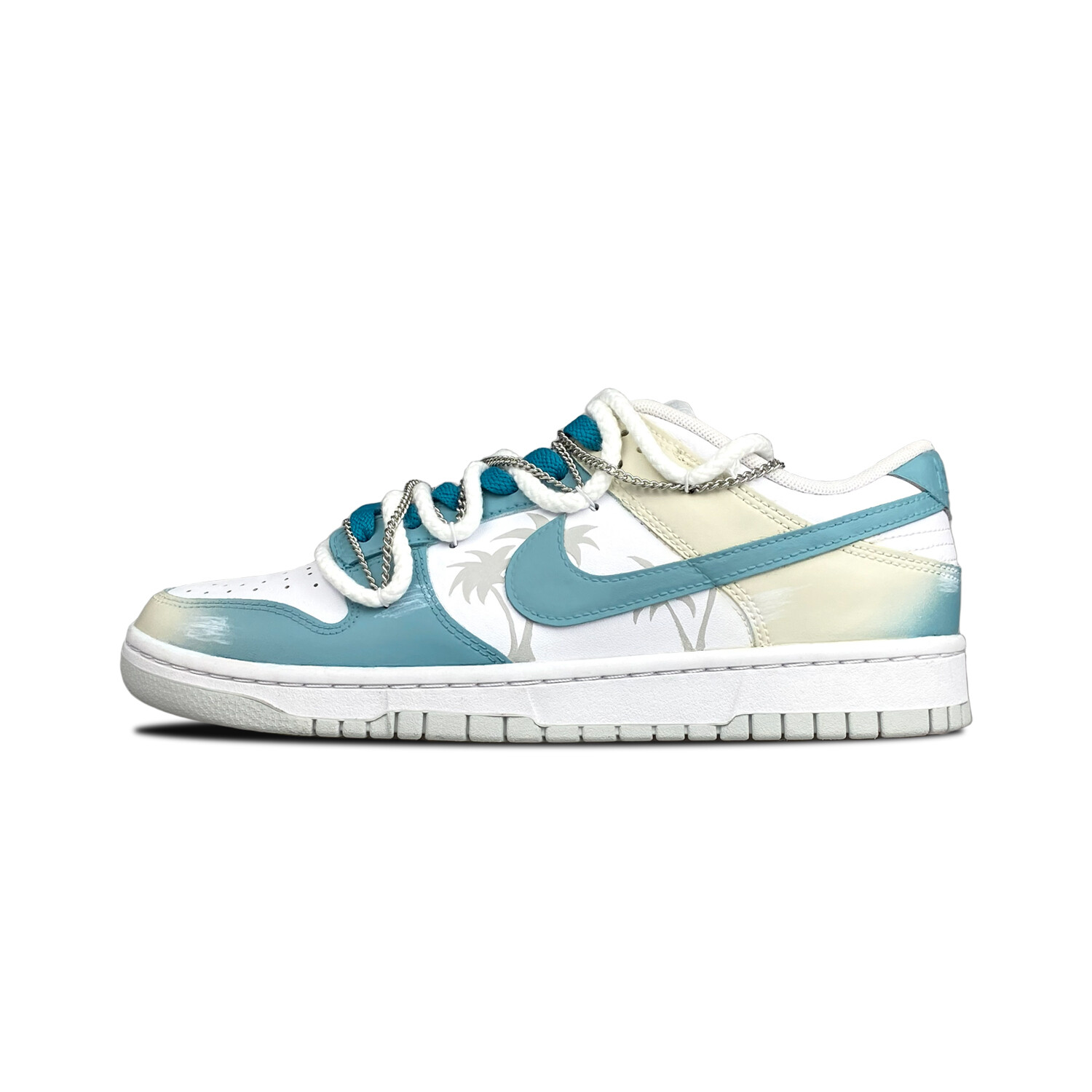 

Кроссовки Nike Dunk Skateboarding Shoes Men Low-top Cyan/White/Gray/Beige, цвет Arctic Fusion/Off White/Cream White