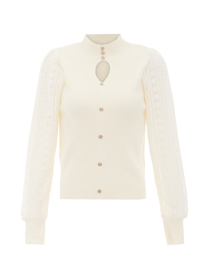 

Женский свитер в цвете кремовый faina