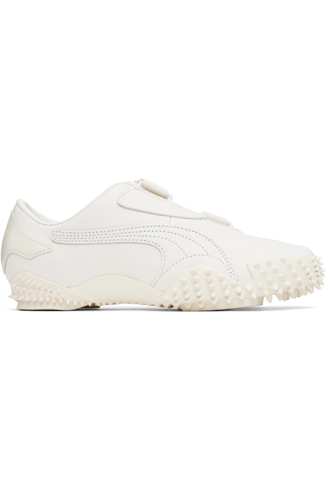 Кожаные кроссовки Mostro Puma, цвет frosted ivory